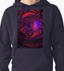 Computer Generated Abstract Pullover Hoodie