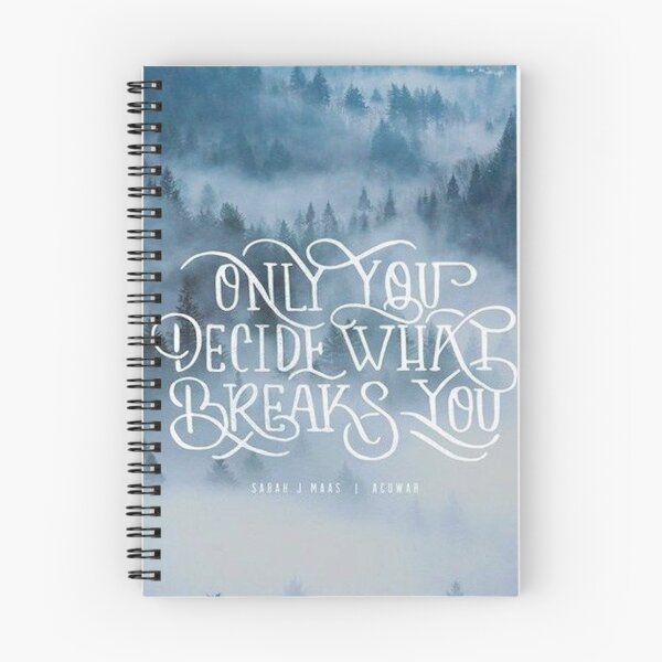 Item preview, Only You Decide what Breaks You Quote from Acomaf designed and sold by FanArtzz.