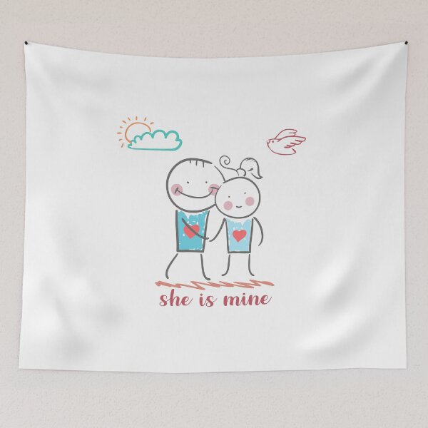 Item preview, She is Mine designed and sold by bhaktishendkar.