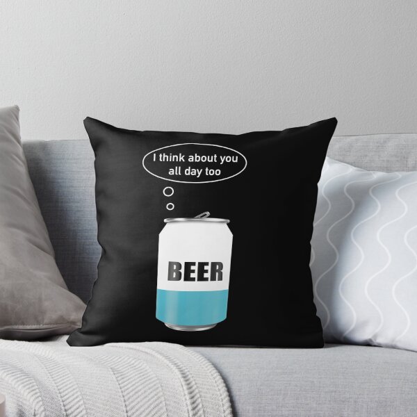 Item preview, Beer - I think about you all day too designed and sold by Craftaholic.