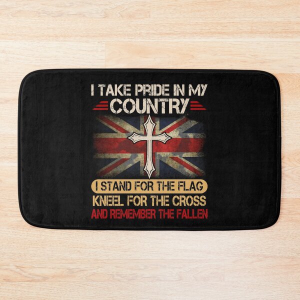 Item preview, I Take Pride In My Country I Stand For The Flag Kneel For The Cross And Remember The Fallen designed and sold by Simeon	 Dorelus.