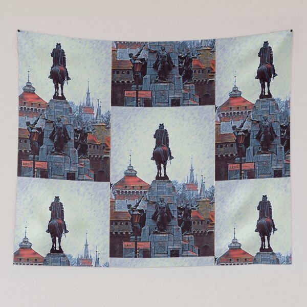 Item preview, Grunwald Monument & Spires of Krakow, Krakow, Poland designed and sold by Maksym’s .