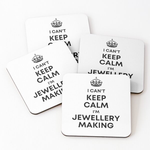 Item preview, I Can't Keep Calm I'm Jewellery Making designed and sold by Zentropik.