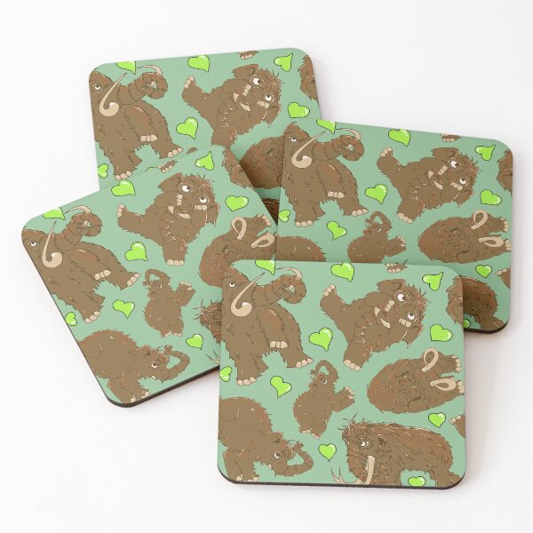 Item preview, Mammoth Valentine- Green designed and sold by KassyKeppol.