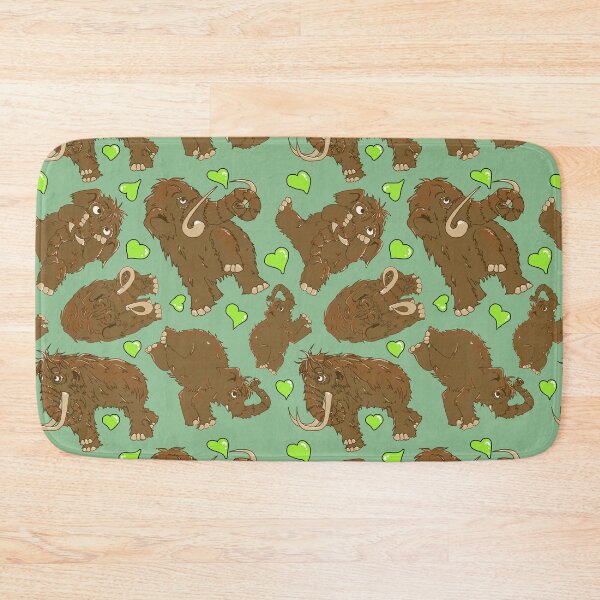 Item preview, Mammoth Valentine- Green designed and sold by KassyKeppol.