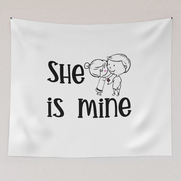 Item preview, She is Mine designed and sold by bhaktishendkar.