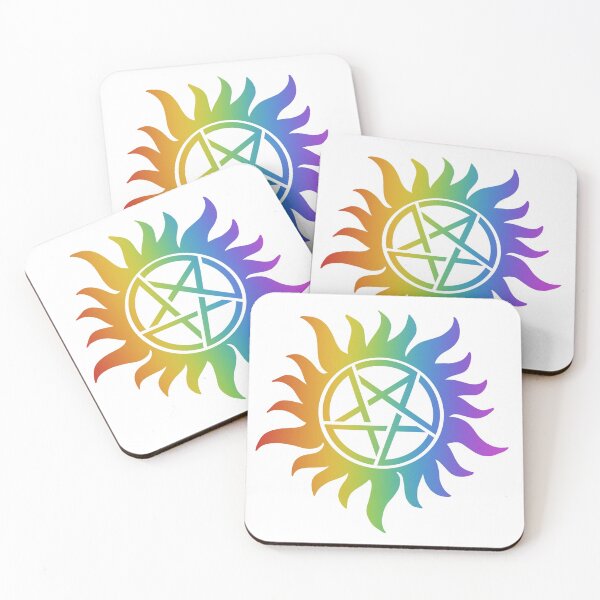 Item preview, Rainbow Anti-Possession Symbol designed and sold by spottedhound.