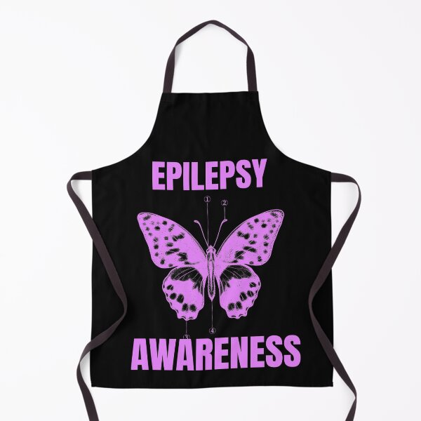 Item preview, Purple Butterfly Emoji Cute Kawaii Epilepsy Awareness - Epilepsy Awareness designed and sold by YueHeng Creates ⭐⭐⭐⭐⭐.