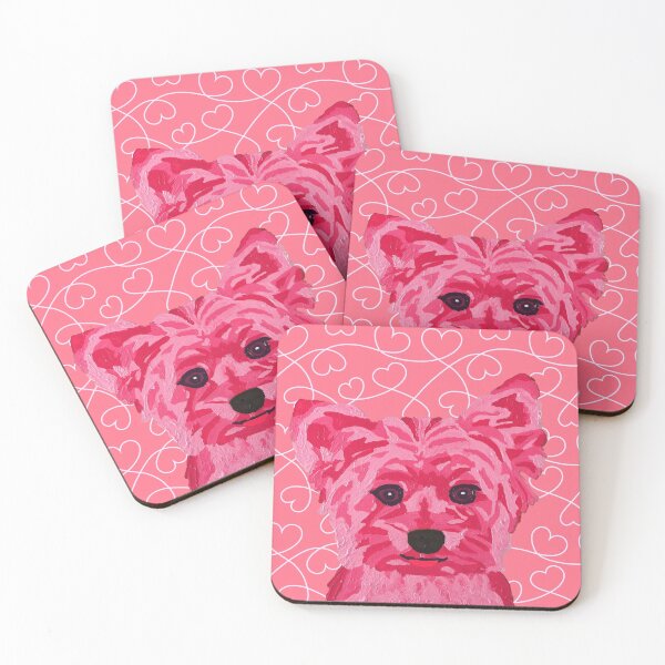 Item preview, Kate Yorkie by Pinky Heart Wallpaper designed and sold by Amanda A. Anthony.