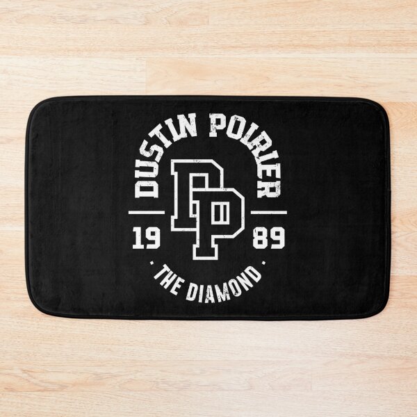Item preview, Dustin Poirier - Typography Badge - White designed and sold by Getting  Smashed Co.