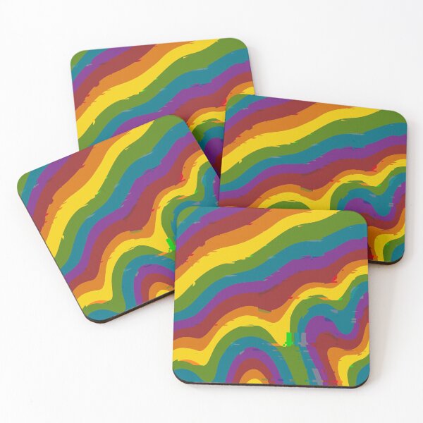 Item preview, Glitchy Rainbow Drip designed and sold by Abigail Christensen.