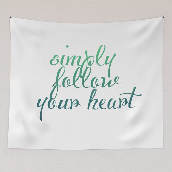 Item preview, Simply follow your heart designed and sold by khaanju.