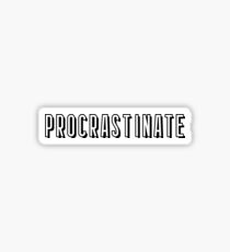 Netflix - Procrastinate Sticker