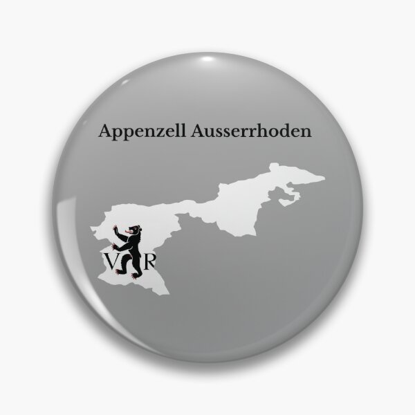 Item preview, Bandera del mapa del cantón de Appenzell Ausserrhoden, Suiza designed and sold by marosharaf.