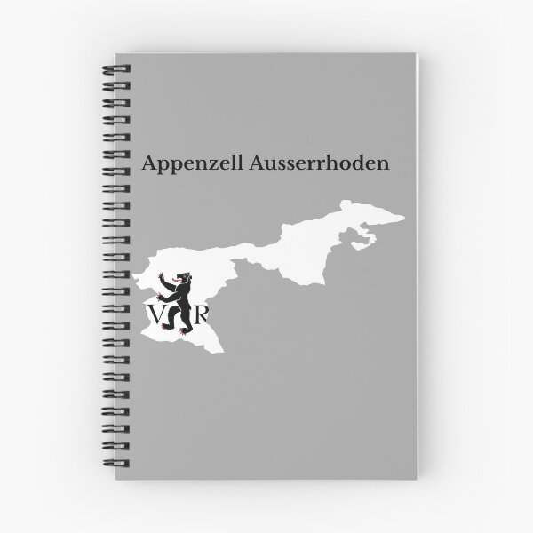 Item preview, Appenzell Ausserrhoden Canton Map Flag, Switzerland designed and sold by marosharaf.