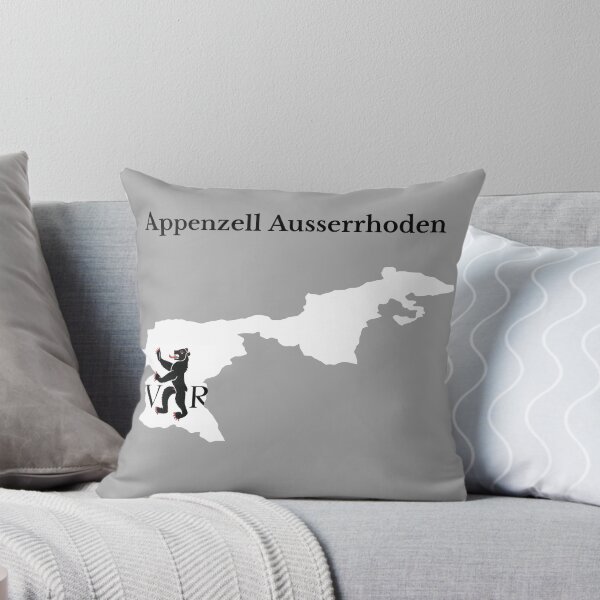 Artikelvorschau, Appenzell Ausserrhoden Canton Map Flag, Schweiz entworfen und verkauft von marosharaf.