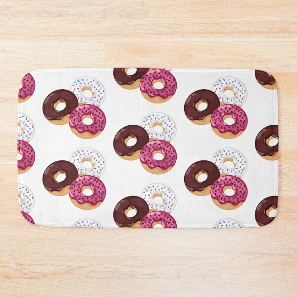 Item preview, Vanilla, Chocolate, Strawberry Frosted Donuts designed and sold by spottedhound.