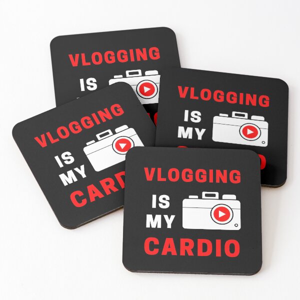 Artikelvorschau, Vlogging ist mein Cardio entworfen und verkauft von daguilon.