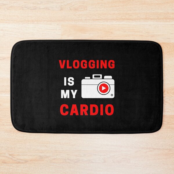 Item preview, Vlogging is my cardio designed and sold by daguilon.