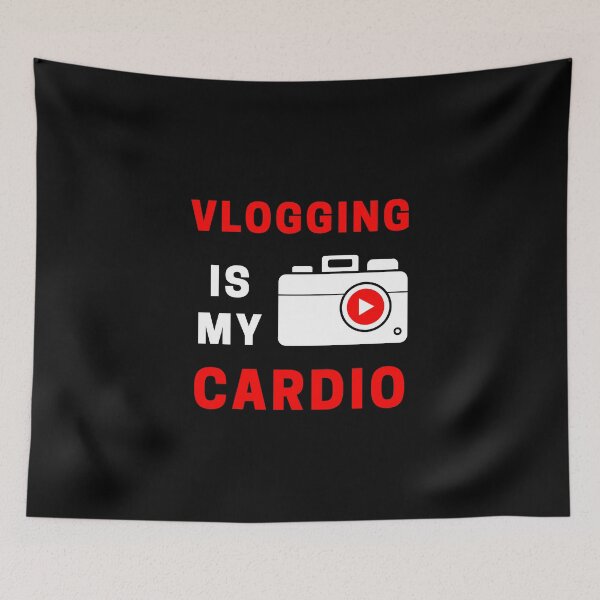 Item preview, Vlogging es mi cardio designed and sold by daguilon.
