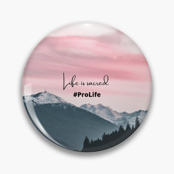 Item preview, Life Is Sacred #ProLife designed and sold by ChristianCoding.
