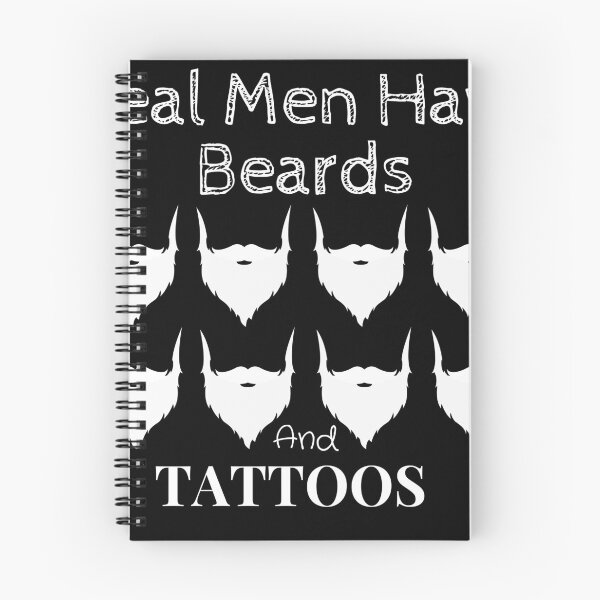 Item preview, Real Men Have Beards and Tattoos designed and sold by sharifum9.