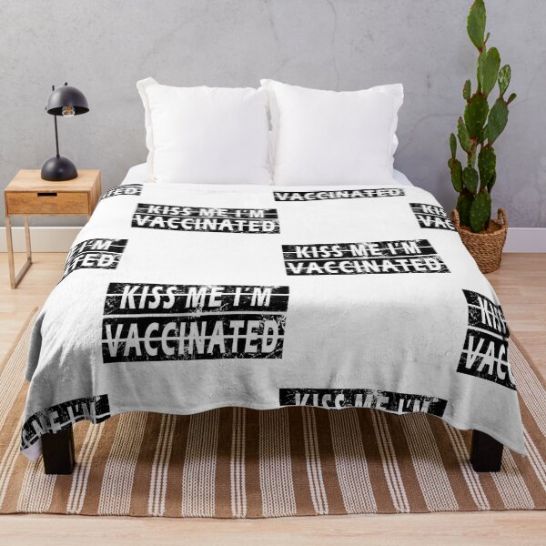 Item preview, Kiss me I'm vaccinated designed and sold by rokojin.