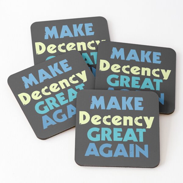 Item preview, Make Decency Great Again - Blue Bold designed and sold by Chubuter.