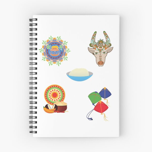 Item preview, Pongal - Happy Pongal 2021 Sticker Pack designed and sold by Fioranoclthing.