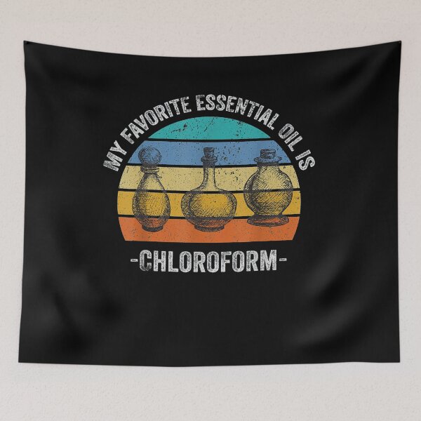 Item preview, Retro Vintage Saying My Favorite Essential Oil is Chloroform T-Shirt chloroform favorite essential oil vintage retro Birhtday Gift Mother's day  designed and sold by davidcgonzale.