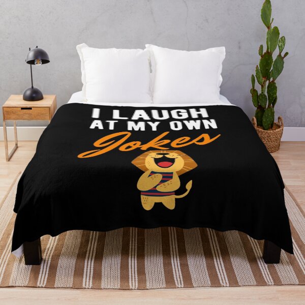 Item preview, I laugh at my own jokes - cute lion - funny designed and sold by Atleta-Cali.