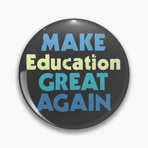 Item preview, Make Education Great Again - Blue Bold designed and sold by Chubuter.