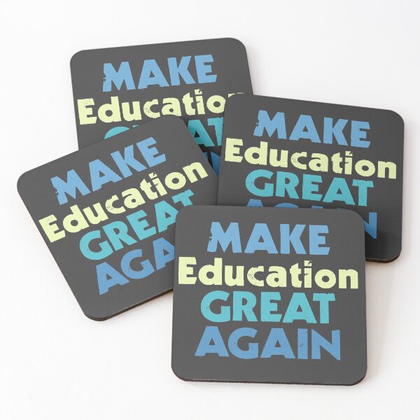 Item preview, Make Education Great Again - Blue Bold designed and sold by Chubuter.