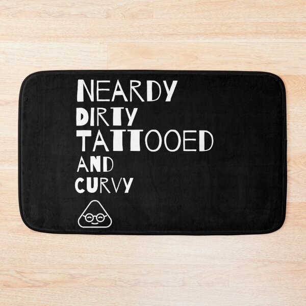 Item preview, Nerdy Dirty Tattooed And Curvy designed and sold by sharifum9.