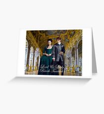 Dragonfly in Amber/Jamie & Claire Greeting Card