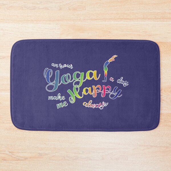 Item preview, Yoga make me Happy always Top shirt , Rainbow yoga design, colorful quote yoga, Breath taken, Yoga lover, best gift for yoga friends designed and sold by koonam.