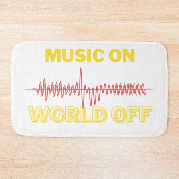 Item preview, Music on World off designed and sold by getyourvibeon.