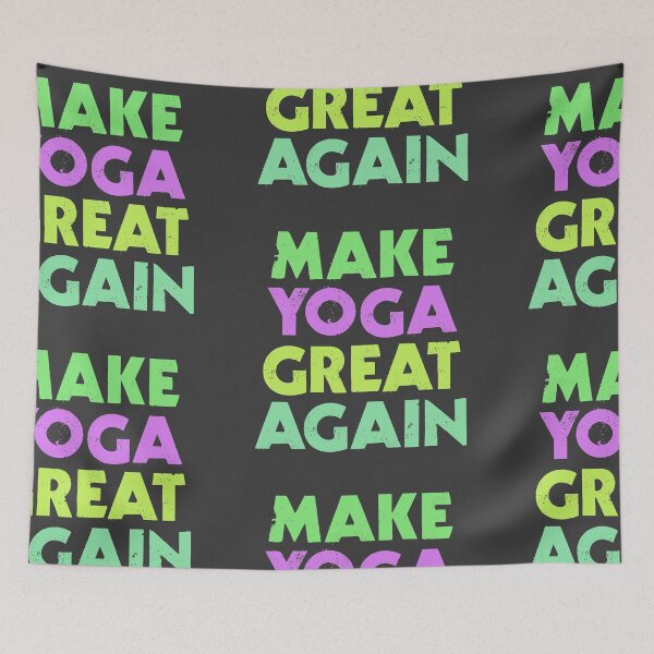 Item preview, Make Yoga Great Again - Purple, Green designed and sold by Chubuter.