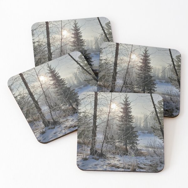 Item preview, Winter At Fraser River designed and sold by Kevin  O'Brien.