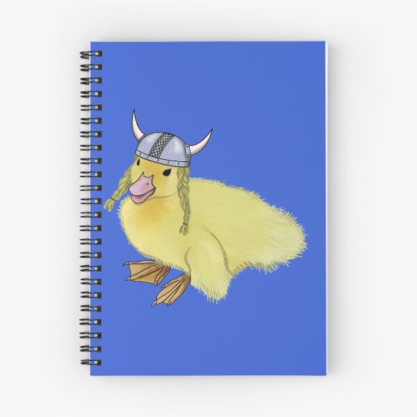 Item preview, Viking Opera Duckling - It Ain't Over Till the Fluffy Duck Sings designed and sold by creativekeener.