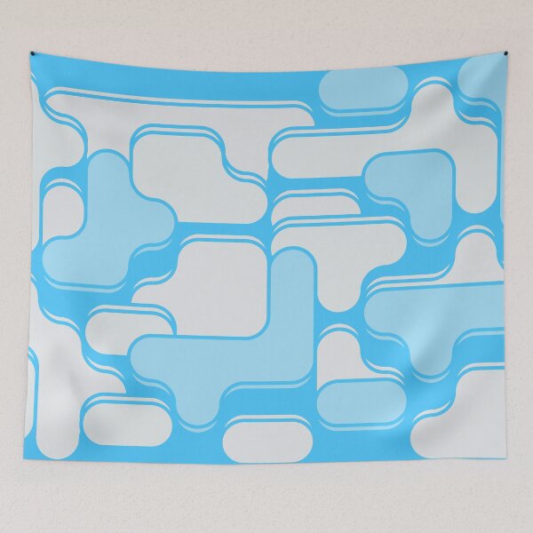 Item preview, Abstract Cloud Shapes Pattern designed and sold by GroovyRaffRaff.