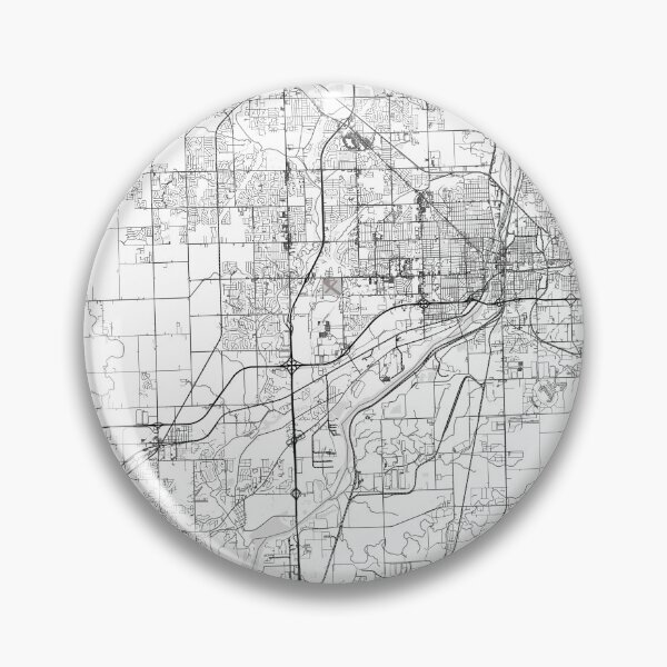Item preview, Joliet Map designed and sold by Tamas Das.