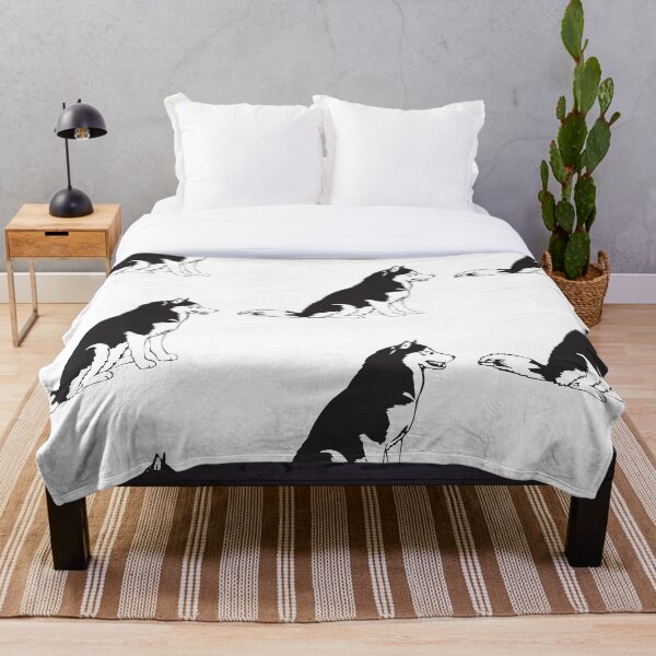 Item preview, Black & White Husky designed and sold by MountainPaws.