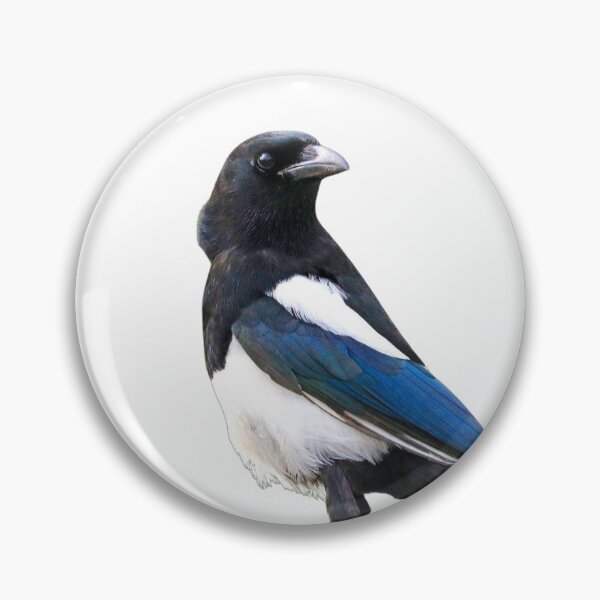 Item preview, MAGPIE - Australian Magpie Bird Portrait Aussie Wildlife designed and sold by Go Logo Designs.