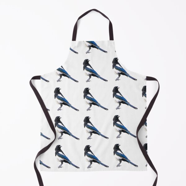Item preview, MAGPIE - Australian Magpie Bird Portrait Aussie Wildlife designed and sold by Go Logo Designs.