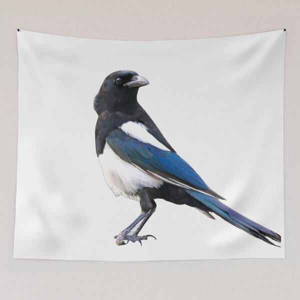 Item preview, MAGPIE - Australian Magpie Bird Portrait Aussie Wildlife designed and sold by Go Logo Designs.