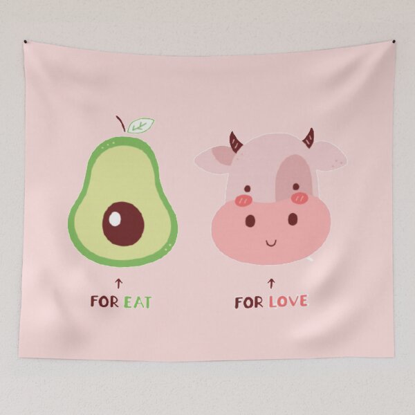 Item preview, Vegan. Avocado lover. Animals are for love designed and sold by soniaaseguin.