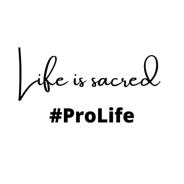 Artwork thumbnail, Life Is Sacred #ProLife by ChristianCoding
