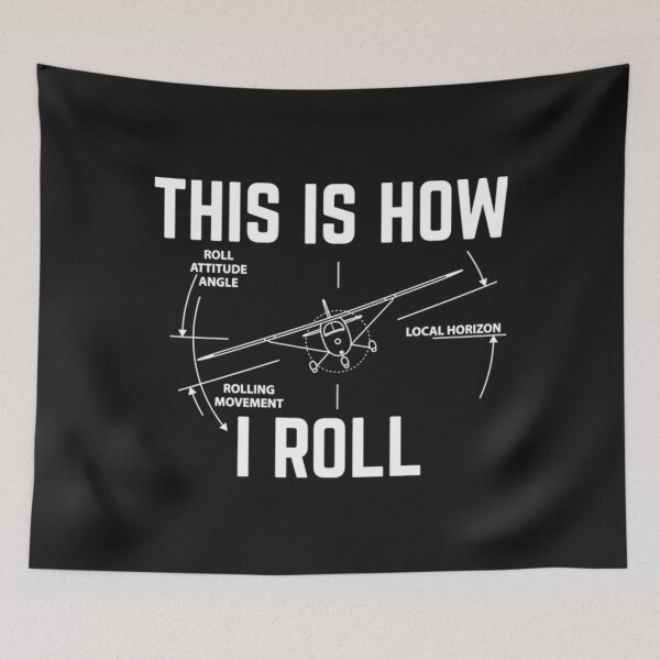 Artikelvorschau, Aviation T-ShirtDies ist, wie ich rolle - lustige Luftfahrt entworfen und verkauft von SilasBleama.