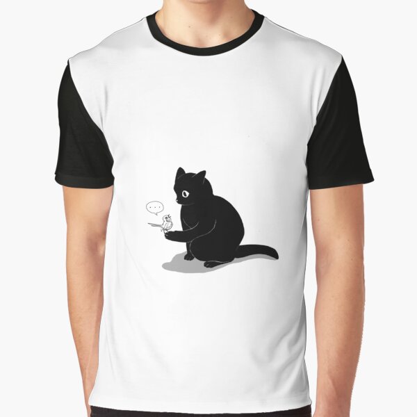 Item preview, Cat T-ShirtCatching a bird designed and sold by SilasBleama.